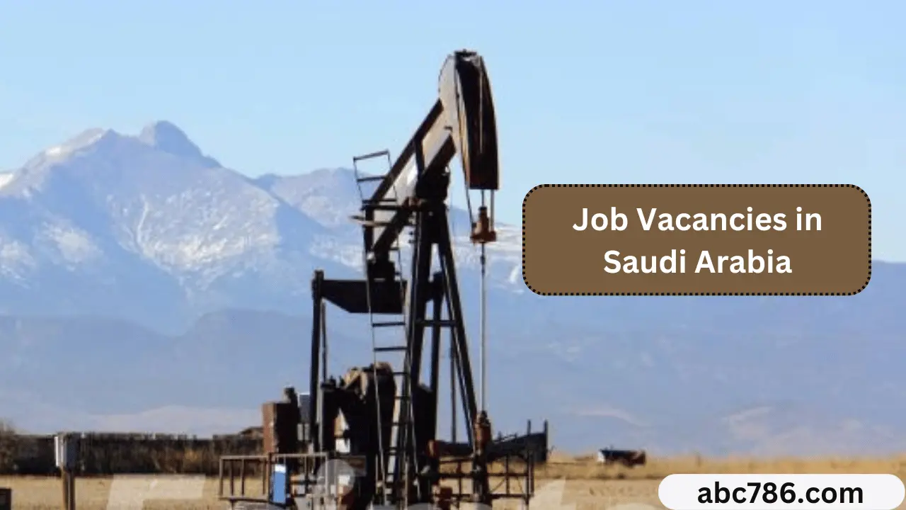 Land Rig Vacancies in Saudi Arabia